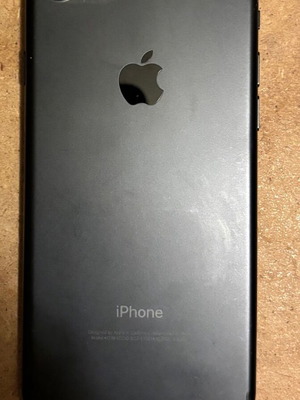 Apple iPhone 7 used for parts or repair, black