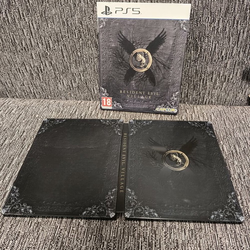 Resident Evil Village Steelbook edition PS5 used