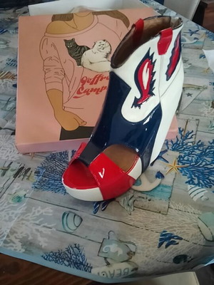Μποτάκια Jeffrey Campbell νούμερο 40, πολύχρωμα