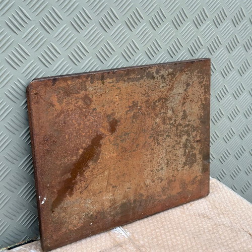Old promotional tin sign Η Κέρκυρα used