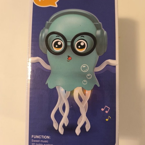 Twist Jellyfish Musical Toy with Lights new in box, pink