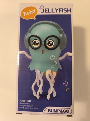 Μουσικό παιχνίδι Twist Jellyfish με φώτα καινούριο, ροζ στο κουτί
