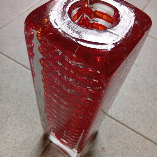 Murano vase 26.5/8 cm like new