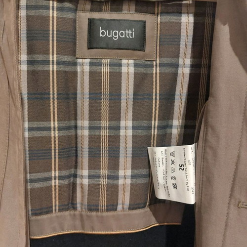 Bugatti trench coat used with lining brown, size L