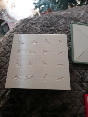 Tangram game complete in like new condition