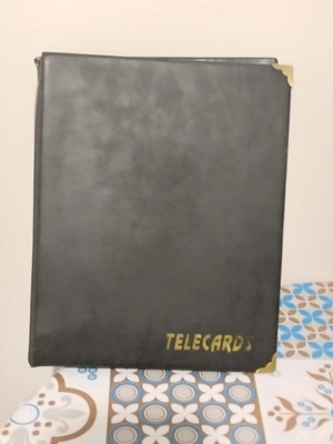 Leather album like new with 30 A4 sleeves