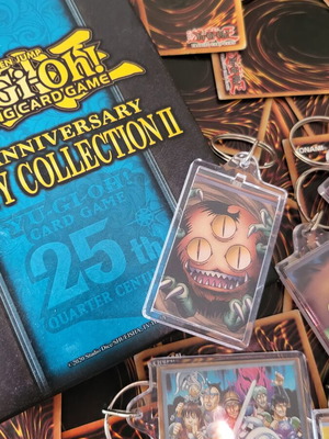 Yugioh card keychains custom made