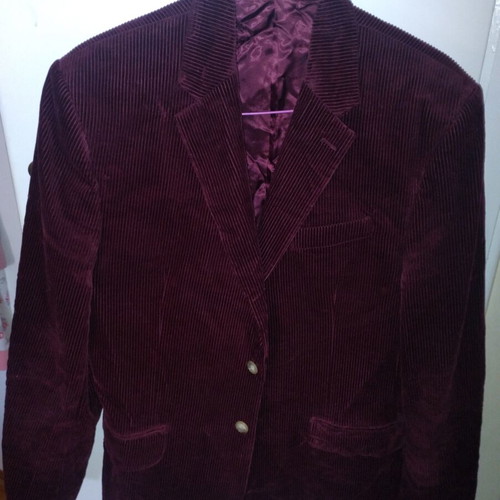 Harvie & Hudson corduroy jacket like new, burgundy Pontoglio fabric