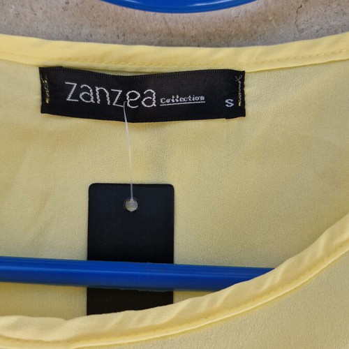 Yellow Sleeveless Top new, size S, polyester