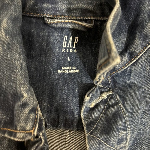 Gap denim jacket for kids up to 11 years like new, blue