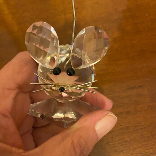 Original Swarovski collectible decorative mouse like new