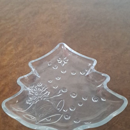 Christmas small plate holder like new