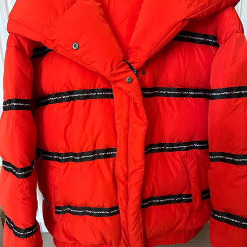 One Teaspoon red puffer medium worn once