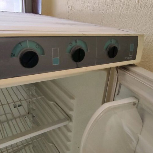 Zanussi refrigerator freezer used with 2 motors, height 1.80m