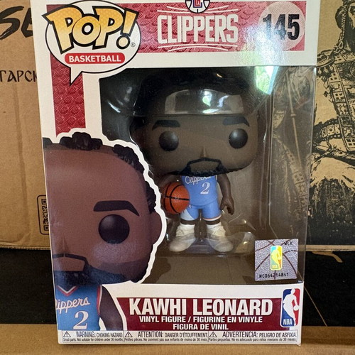 Funko POP Kawhi Leonard NBA LA Clippers vinyl figure like new