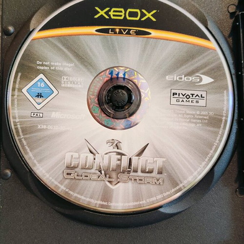 Conflict Global Storm Xbox used in excellent condition
