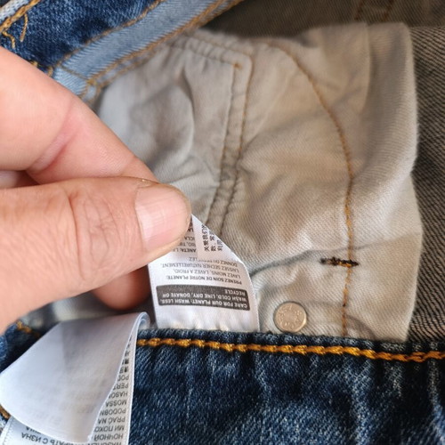 Levi's 512 Lo-Ball men's jeans like new, W34, streetwear style