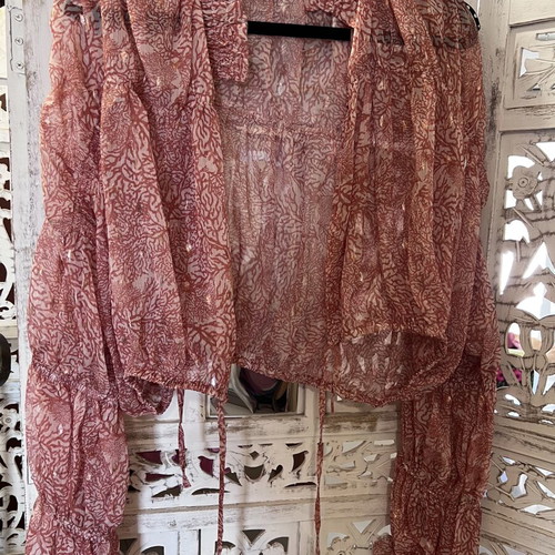 Vassia Kostara top like new, one size