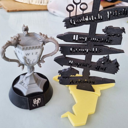 Harry Potter Triwizard Cup Icon Light and Decorative Sign
