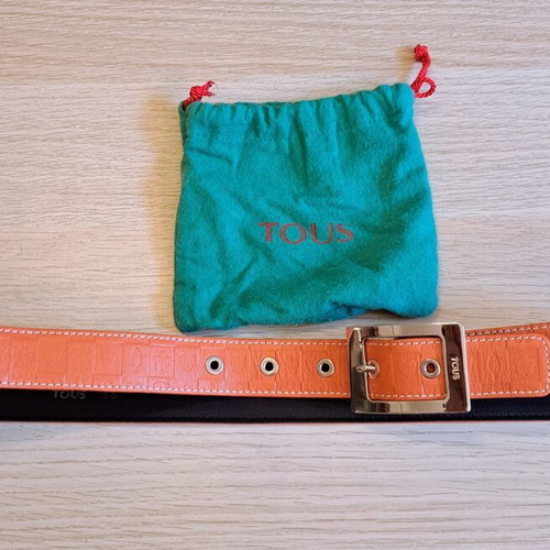 Tous women's belt orange 95cm like new