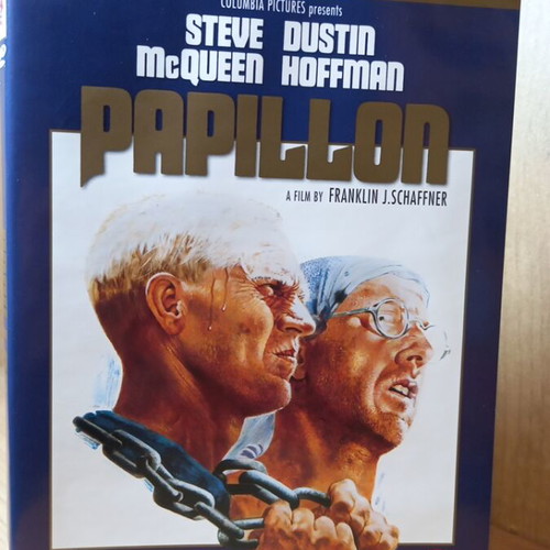 Papillon DVD like new with English subtitles