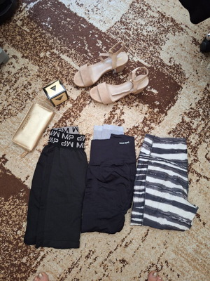 Set of women's leggings size M Nike, Oysho like new