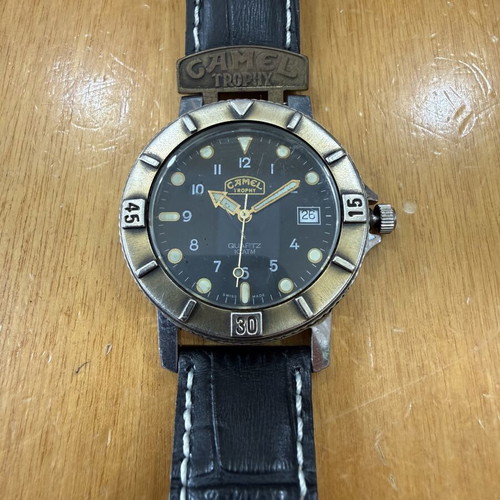 Camel Trophy watch like new, waterproof 100m, screw crown