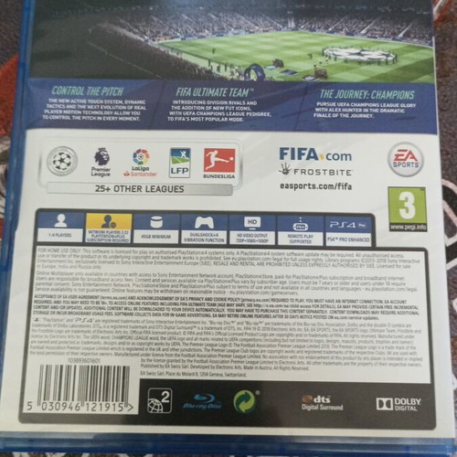 FIFA 19 PS4 game