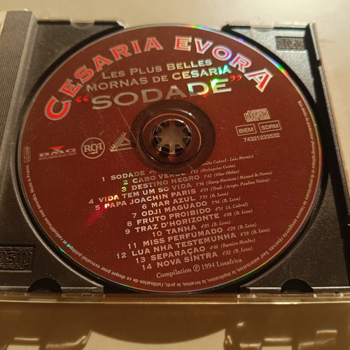 Sodade CD by Cesária Évora used, folk