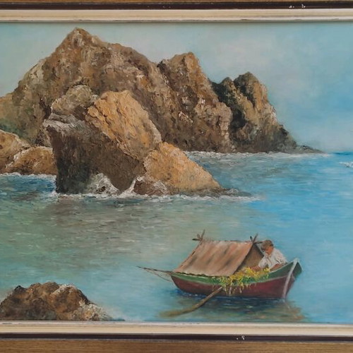 Signed painting like new