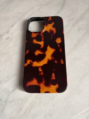 Θήκη iPhone 13 / 14 Tortoiseshell καφέ-μαύρο μεταχειρισμένη, slim & ανθεκτική