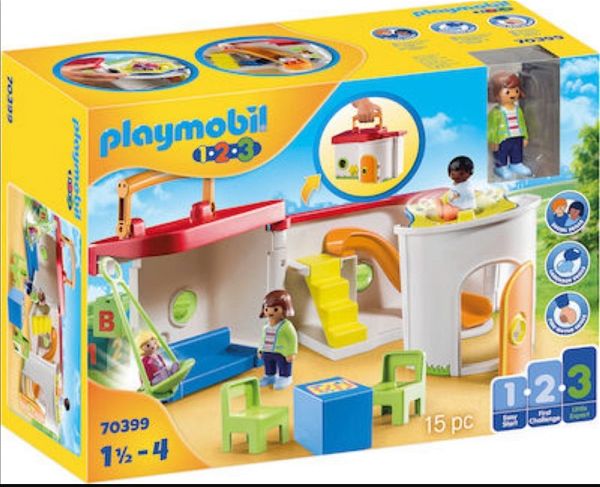  Playmobil 1.2.3 70399 pedikos stathmos-valitsaki (My Take Along Preschool)