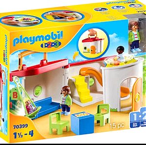 Playmobil 1.2.3 70399 Παιδικός Σταθμός-Βαλιτσάκι (My Take Along Preschool)