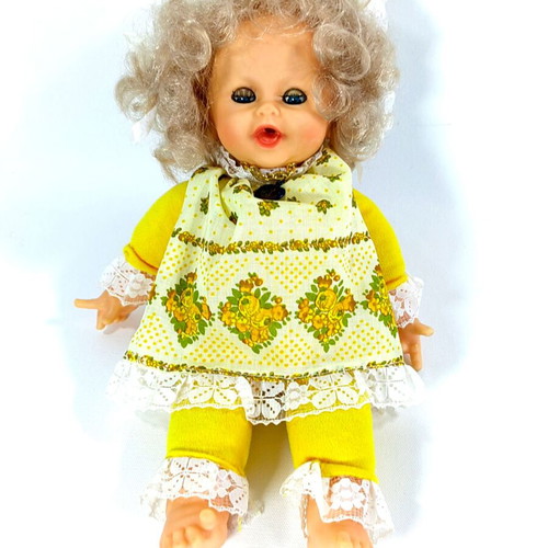 El Greco Doll 80s collectible, used, 35cm