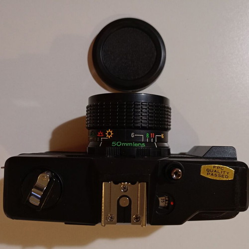 Time Magazine 35mm Camera used with Kinetic Optical Color Lens 50mm