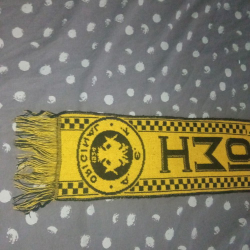 Vintage AEK Enosi collectible scarf used