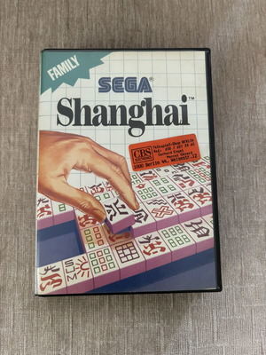 Shanghai Sega Master System game, complete
