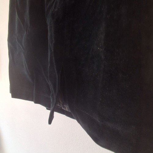 Christiano Collezione Black Velvet Skirt Size 50, New