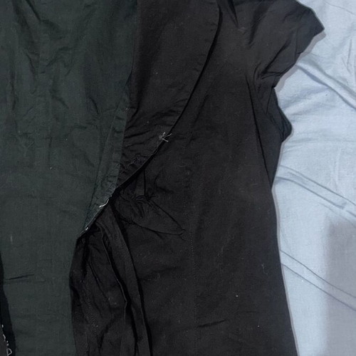 Raxevsky black short-sleeve bolero jacket XL