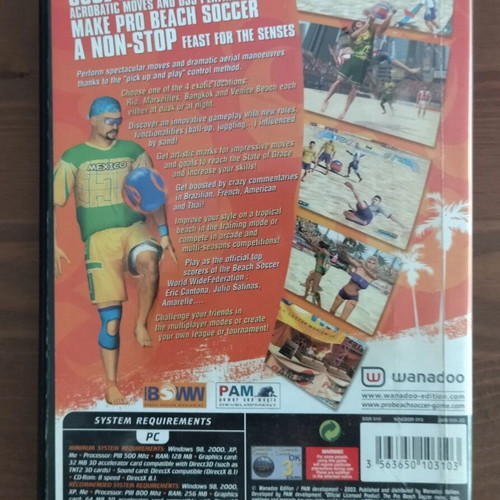 Pro Beach Soccer PC used sports game