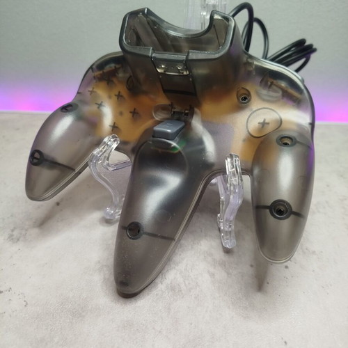 Nintendo 64 controller new, transparent black