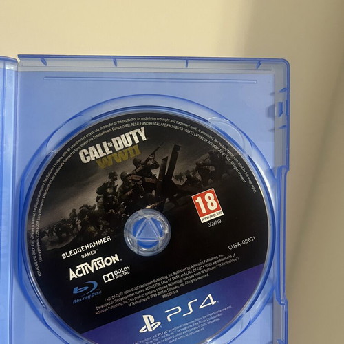Call of Duty WWII PlayStation 4 game like new