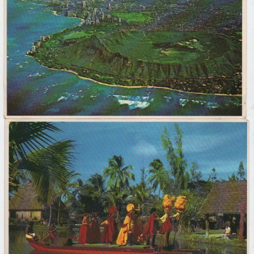 Vintage postal cards 150 pieces 1935-1999 from 15 countries new