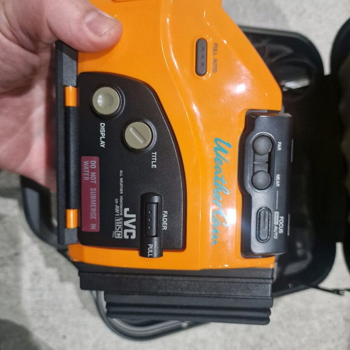 JVC camera used for collection or decor with case