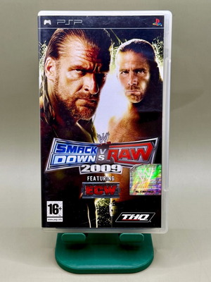 Smack Down Vs Raw 2009 παιχνίδι PSP μεταχειρισμένο με original κουτί