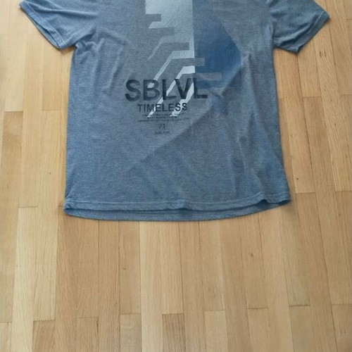Tshirt Sublevel men's XL gray new