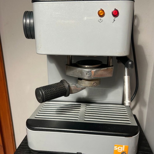 SGL EMG Prima Espresso Coffee Maker used, metal, compact