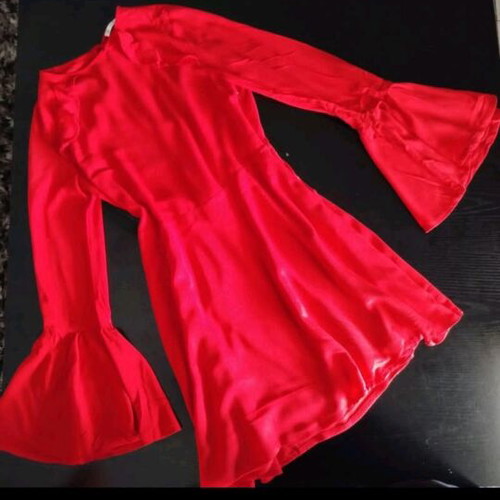 Women's dress new, red, size s/m