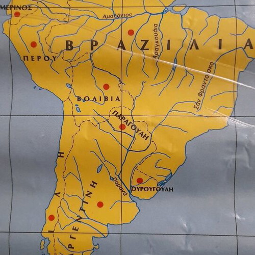 Postwar map 1986 used, South Asia and Indian Peninsula