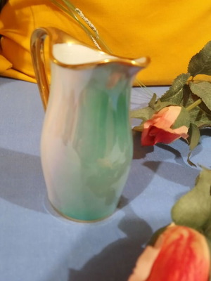 Eschenbach Bavaria Germany milk jug with gold details